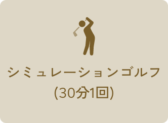 シミュレーションゴルフ(30分1回)